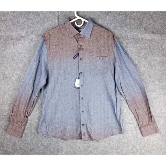 Johnnie-O Button Up Shirt Men's Large Hangin' Out ROSCOE 100% Cotton NWT - Picture 1 of 8